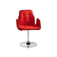 Contemporary chair BETIB TPindoorwoolmetal base