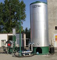 Storage tank SVGheatingemulsionmetal