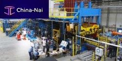 Composite parts production line automated