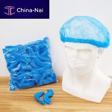 Bouffant scrub cap non-woven