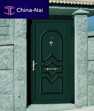 Entry door ORO : AFRODITAaluminumswingwithout glazing