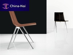 Contemporary dining chair MAYFAIRleatherupholsteredhome