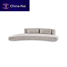Semicircular sofa AUDREYcontemporaryfabricleather