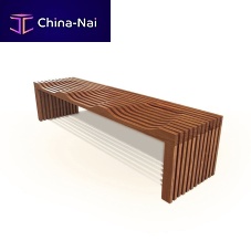 Contemporary bench BT 105wooden