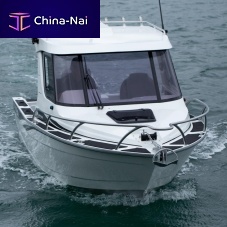Outboard day fishing boat 616 GAME KINGwheelhousealuminum5-person max.
