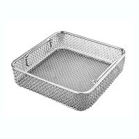 Instrument sterilization basket for consumablesperforatedstainless steel