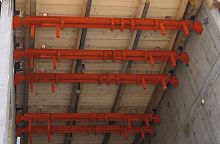 Working platform liftingfor construction site