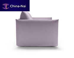 Contemporary sofa LUNARfabricviolet2-person