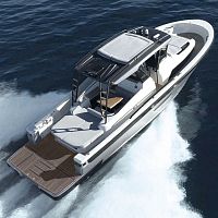 IPS POD express cruiser BG42sterndrivedieseltwin-engine