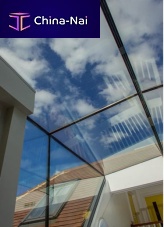 Transparent glass panel NEW TO OLDfor partition wallbuildingfor facade