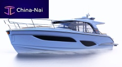 Inboard express cruiser 440 Scandinaviatwin-engineplaning hullhard-top