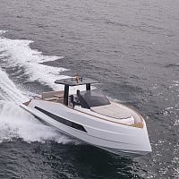 Inboard express cruiser 377 Coupeoutboarddieseltwin-engine
