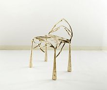 Original design chair TWIGGYoutdoorindoorbrass