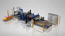 Sheet metal embossing unit