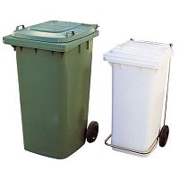 Plastic waste container ECO 120for urban wastefor paperfor plastics