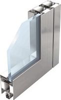 Steel door profile smoke-proof