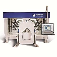 Semi-automatic punching press VP-X hydraulicfor angle piecesdrilling