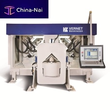 Semi-automatic punching press VP-X hydraulicfor angle piecesdrilling