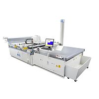 Knife cutting machine match-ittextileCNCmulti-ply