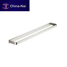 1-bar towel rack LULUwall-mountedchromed metalfor hotel