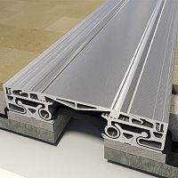 Aluminum expansion joint K Seriesroadfloorfor heavy load traffic