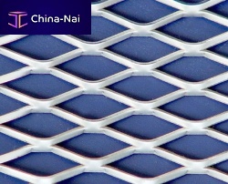 Aluminum wire mesh for interiordiamond mesh