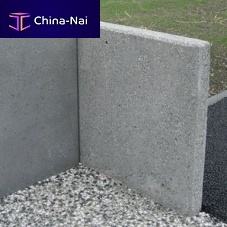 Reinforced concrete retaining wall Lmodularprefabfor garden enclosures