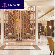Stainless steel decorative panel for interiortexturedwood look