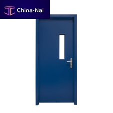 Interior door wood veneertempered glasssecurity glass