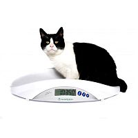 Electronic veterinary weighing scale V-22for small animalswith LCD displayplatform