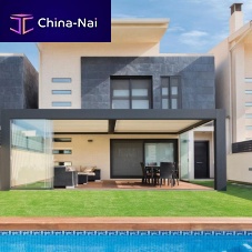 Sliding and stacking patio door E20aluminumdouble-glazedthermally-insulated