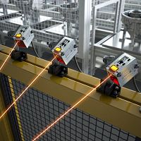 Time-of-flight laser distance sensor LR-T series robust