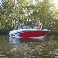 Outboard runabout GTSF 180bowriderdual-consolewakeboard