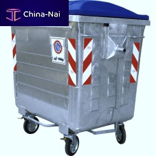 Metal waste container GRA-200for urban wastefor paperfor plastics