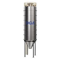 Bulk material silo cementfor grainfor metal