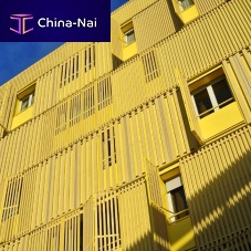 Strip cladding Brise soleilcompositetextured