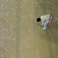 Galvanised steel welded wire mesh ARMEDIL for flooring screedanti-crack wire mesh