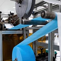 Non-woven production line MA-1200-TFfor earloop face masksautomaticcontinuous