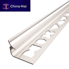 Aluminum edge trim LUNA FIXfor tileinside corner