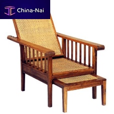 Traditional armchair COMFORT LAZY : CL.LC3woodenwith footrest