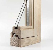 Wooden window PL80casementslidingtilt-and-turn