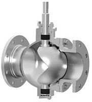 Ball valve PALTRA-Vmanualpneumaticelectric