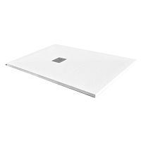 Rectangular shower base PTDabove floorextra-flatresin