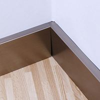 Aluminum baseboard for electrical wiring