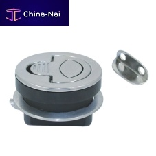 Sliding door handle 8834polished stainless steelcontemporarywith lock