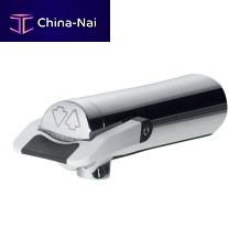 Bathroom sink single tap PRESTO NEO® DUO : 64706wall-mountedself-closingchrome-plated brass