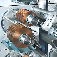 Yarn winder TWINSTAR II 360XE HPFautomatic