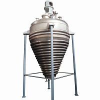 Process reactor for the pharmaceutical industryfor foodwith mixer