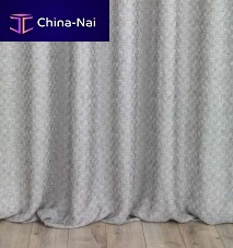 Plain sheer curtain fabric BRERA linenwashablehome