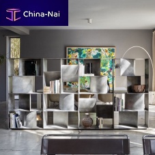 Wall-mounted shelf JUDD BASEroom dividercontemporarymetal